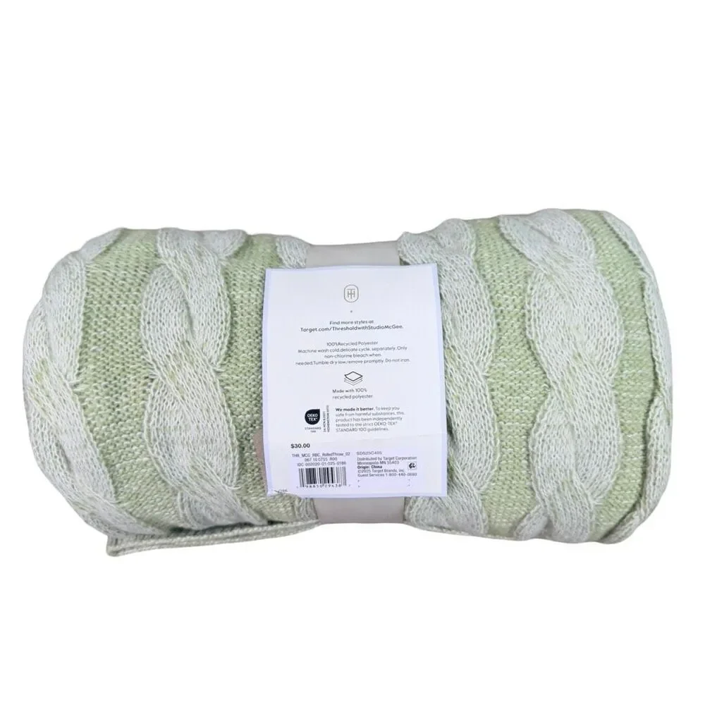 Threshold Designed With Studio McGee Rolled Knit Throw Blanket - 50” x 60”